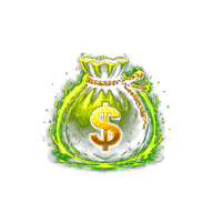 Cash Bag Green